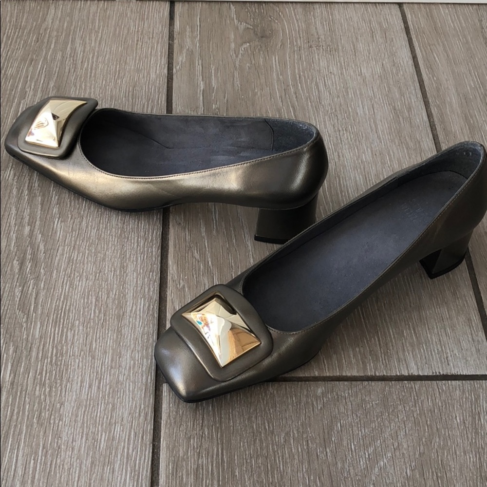 Stuart Weitzman Pumps With Block Heel - image 3